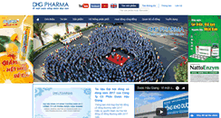 Desktop Screenshot of dhgpharma.com.vn